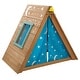 preview thumbnail 1 of 9, A-Frame Wooden Hideaway & Climber Toddler Climbing Toy 5-7 Years