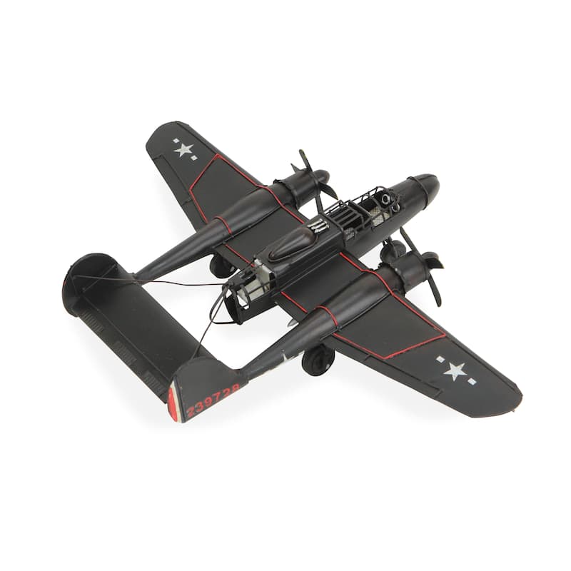 Multicolor Metal P-61 Black Widow Model - On Sale - Bed Bath & Beyond ...