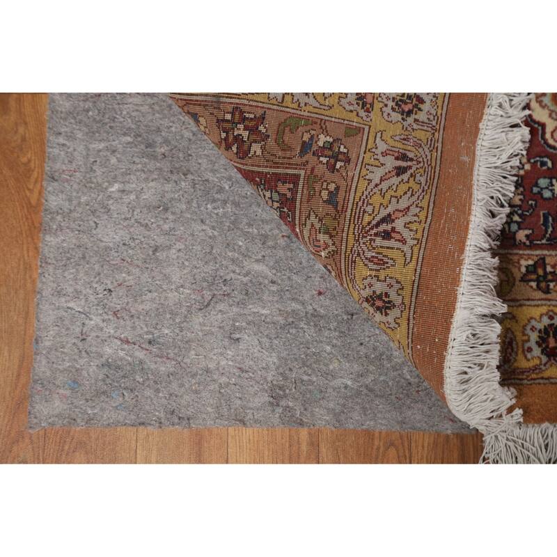 Vegetable Dye Large Tabriz Persian Area Rug Hand-knotted Wool Carpet - 11'5" x 16'2"