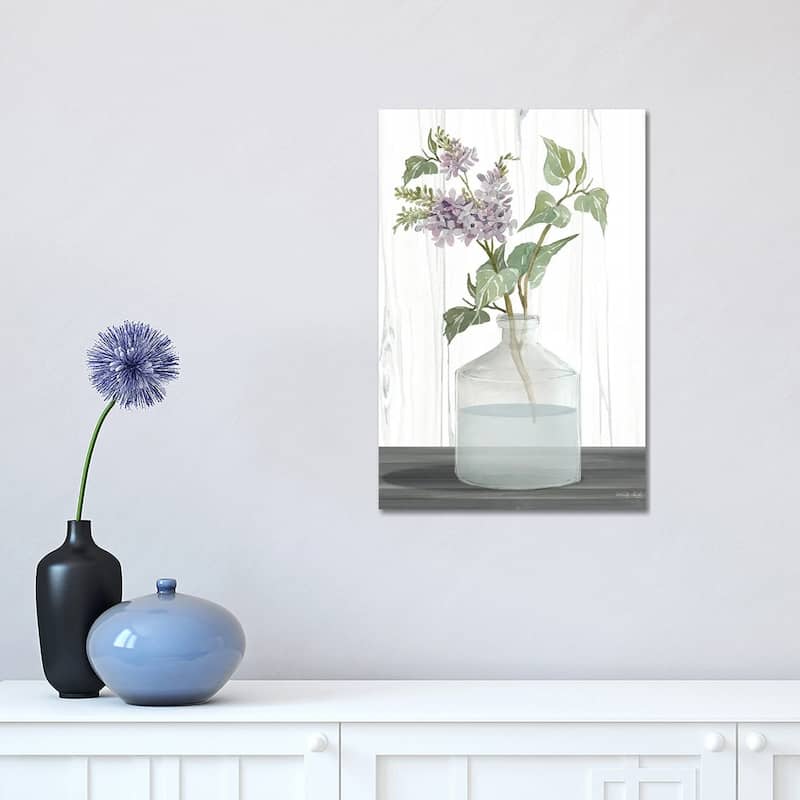 iCanvas "Lilacs IV" by Cindy Jacobs Canvas Print - 18x12x1.5