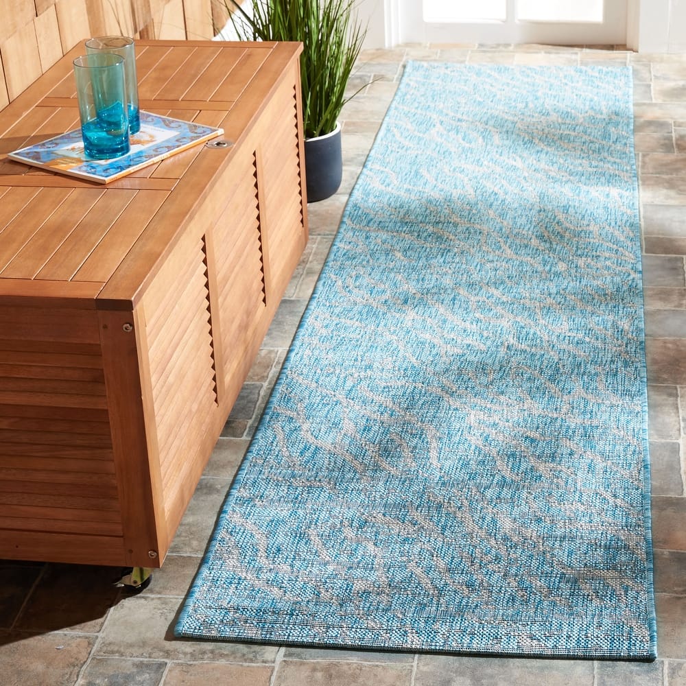 SAFAVIEH Courtyard Jenneke Indoor/ Outdoor Waterproof Patio Backyard Rug