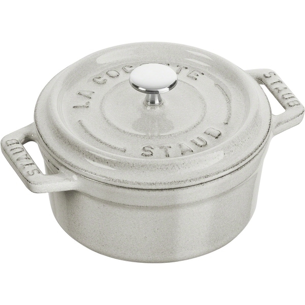 Staub Cast Iron 0.25-qt Mini Round Cocotte. Opens flyout.