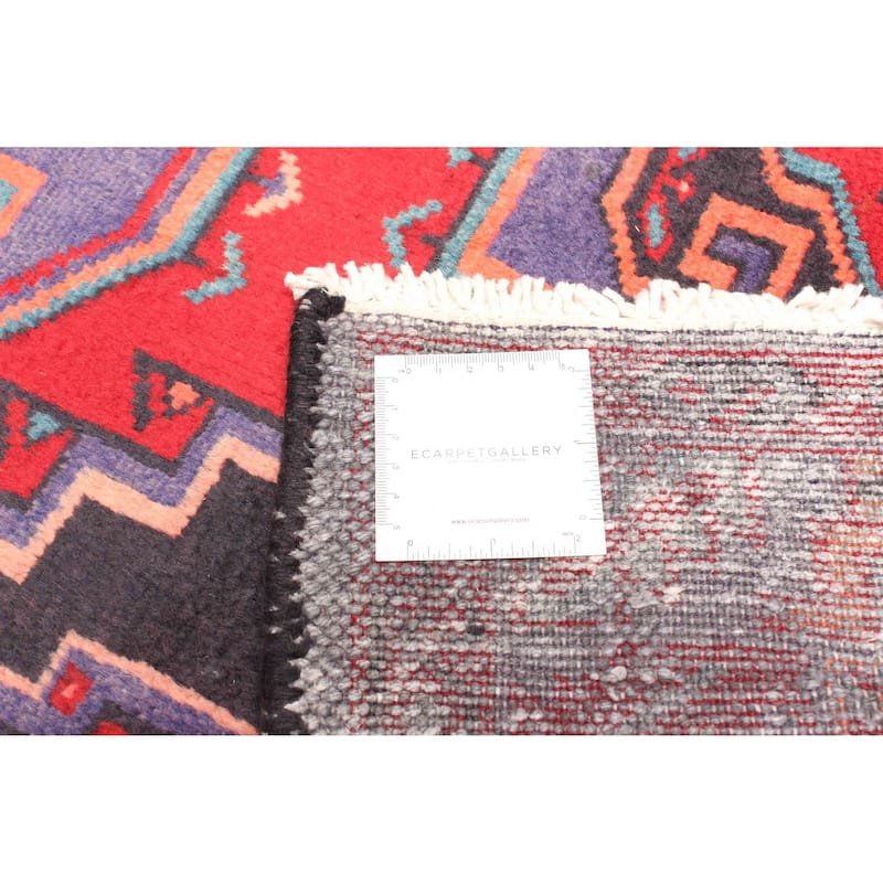 ECARPETGALLERY Hand-knotted Konya Anatolian Red Wool Rug - 3'11 x 6'8