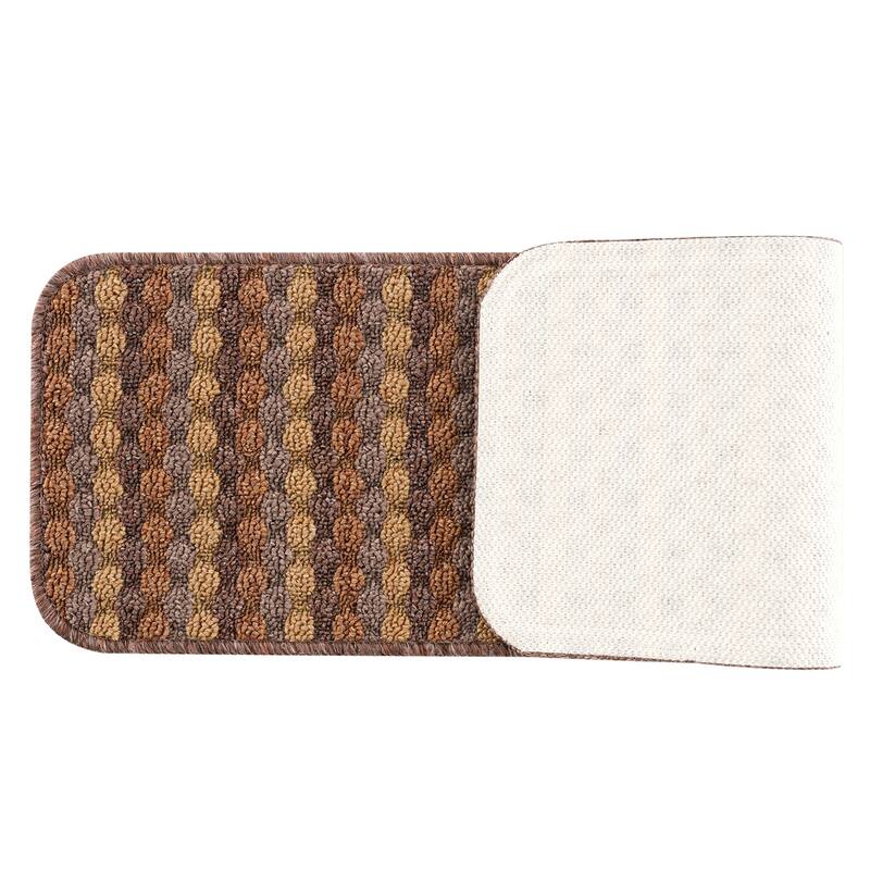 Beverly Rug Non Slip Stair Treads for Wooden Steps, 8''x26''