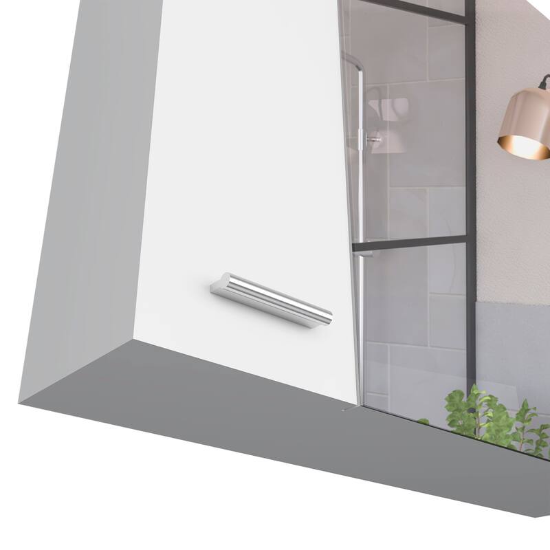 Medicine Cabinet, Four Internal Shelves, Single Door