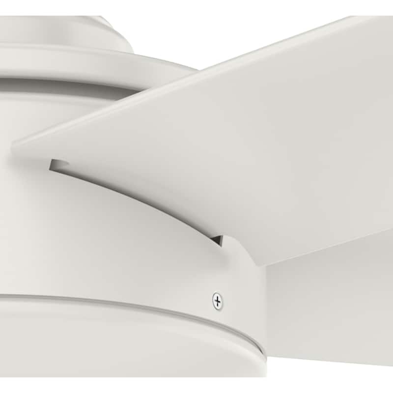 Hunter 52" Shorebreak WeatherMax Indoor / Outdoor Ceiling Fan w/ Wall Control - Extreme Weather, Salt & Corrosion-Resistant