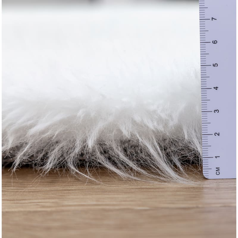 Flokati Shag Collection 5x7 Area Rug - 5' x 7' - 5' X 7'