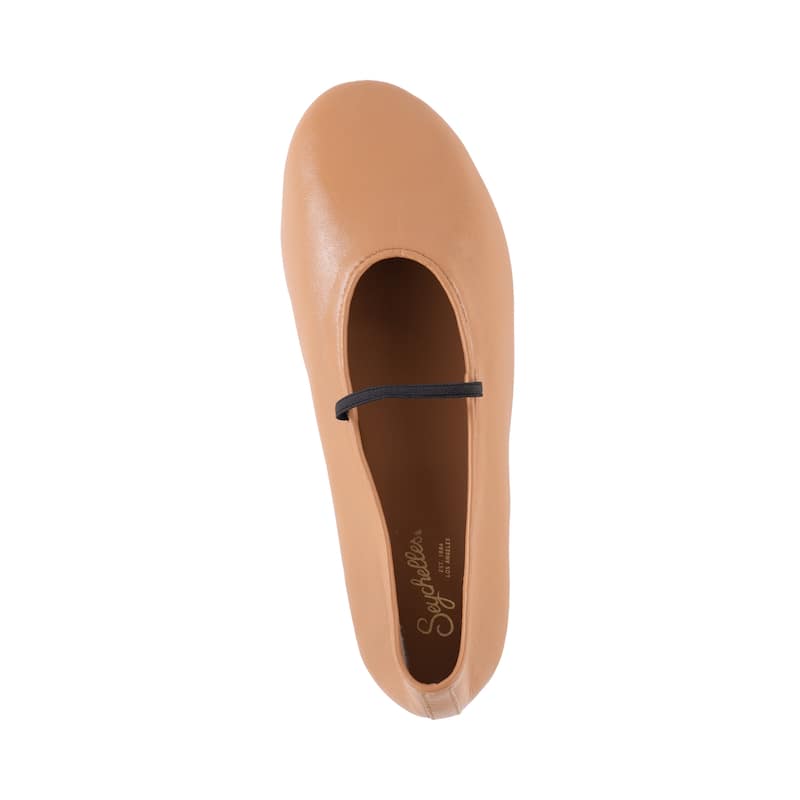 Seychelles Neon Moon Leather Flat - Tan - 7.5