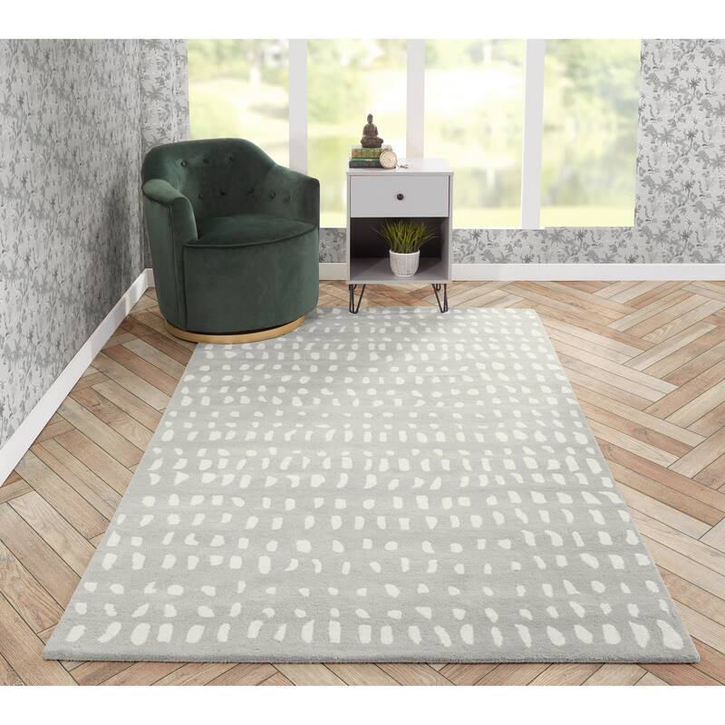 Momeni Delmar Hand Tufted Wool Geometric Area Rug