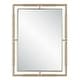 preview thumbnail 1 of 4, Uttermost It's All Connected Rectangle Brass Mirror - 40"H x 30"W x 1" D