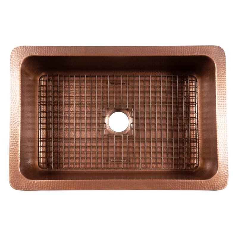 SinkSense Wright Antique Brown 28" x 17" Kitchen Sink Bottom Grid