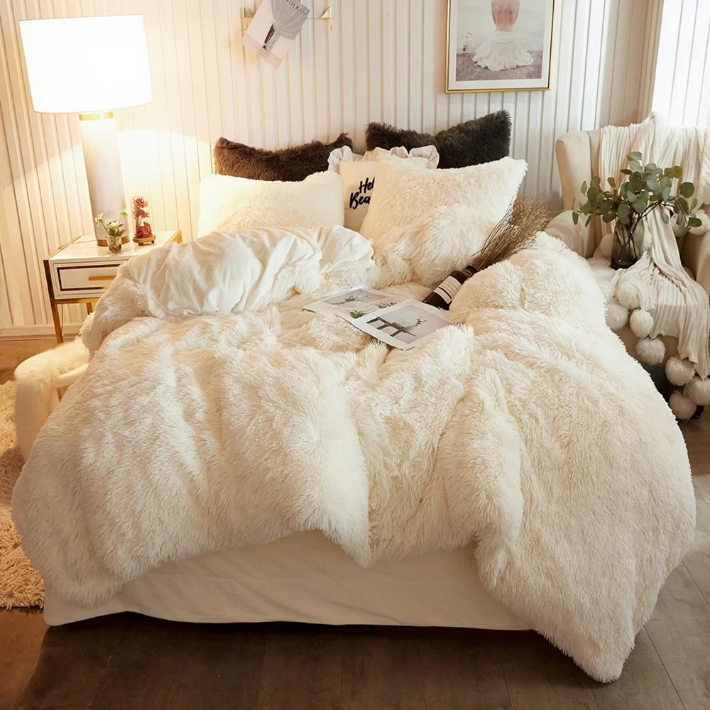 Twin Size Faux Fur Bedding Bed Bath Beyond