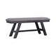 preview thumbnail 10 of 14, Lawson Dark Espresso Bench