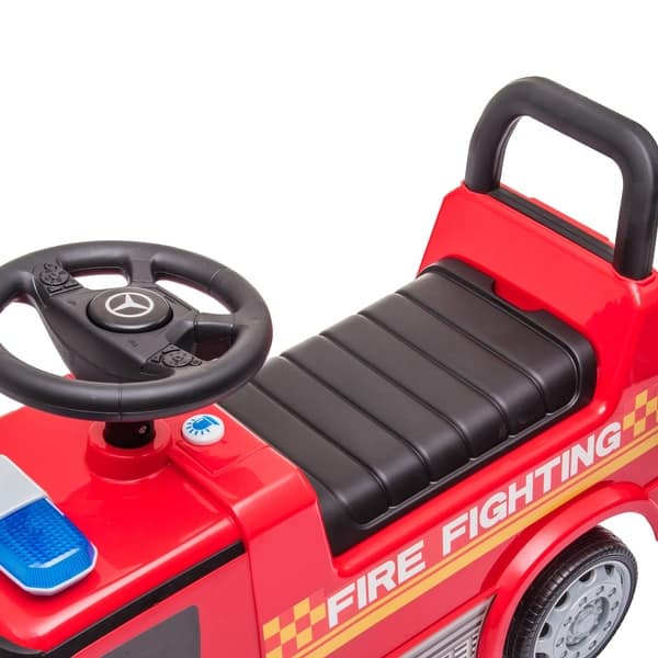 slide 2 of 10, Mercedes Antos Kids' Foot to Floor Ride-On Assembly Required - Red