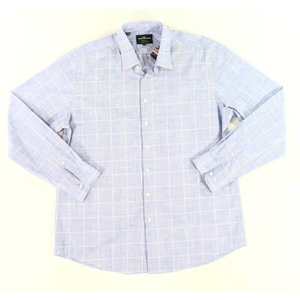 Shop Rodd Gunn Blue Men S Size 2xl Button Down Sports Fit Shirt