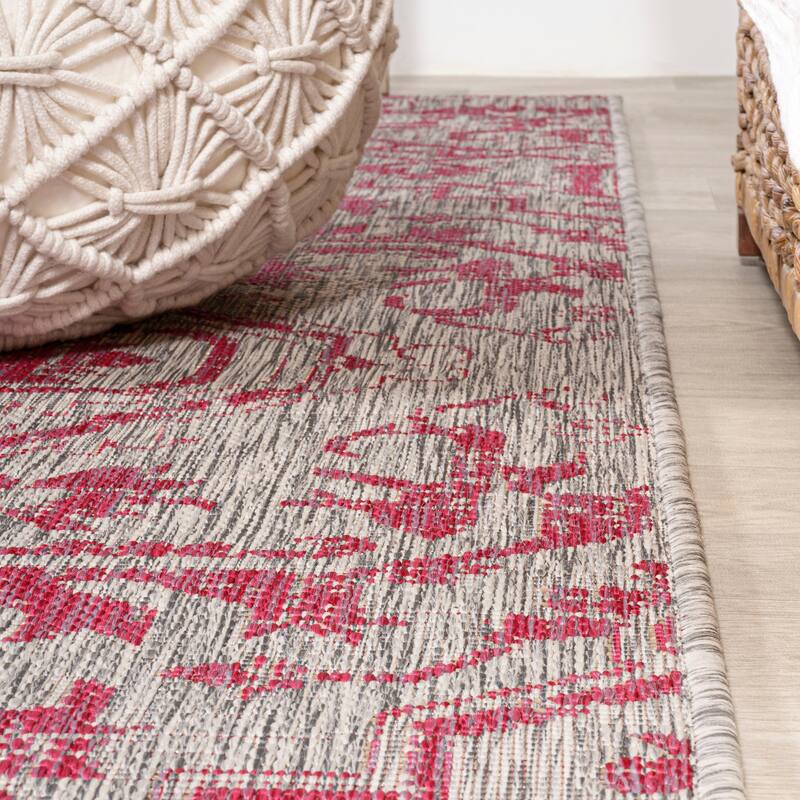 JONATHAN Y Charleston Medallion Indoor/Outdoor Area Rug