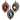 Set Of 3 Assorted Birds In Pinecone Ornaments