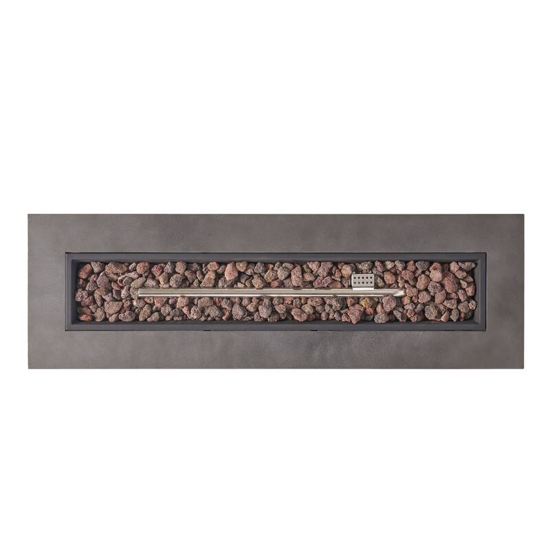 Wellington Outdoor Iron 50000 BTU Fire Pit by Christopher Knight Home