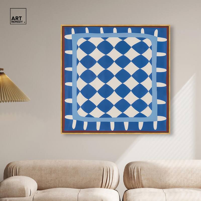 Framed in Color Canvas by Art Remedy