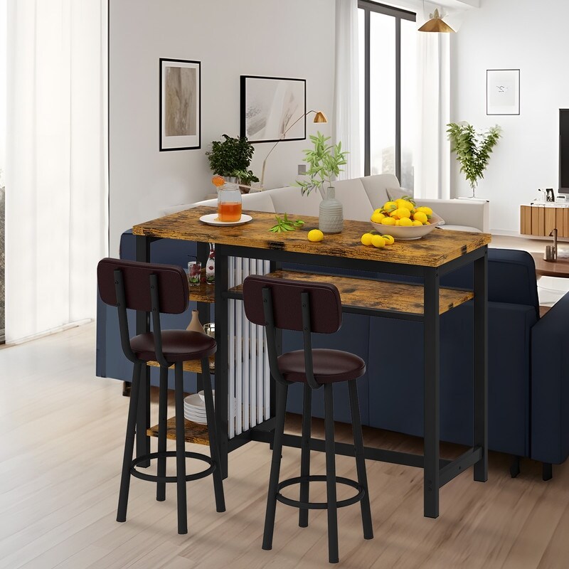 Modern bar hotsell height dining table