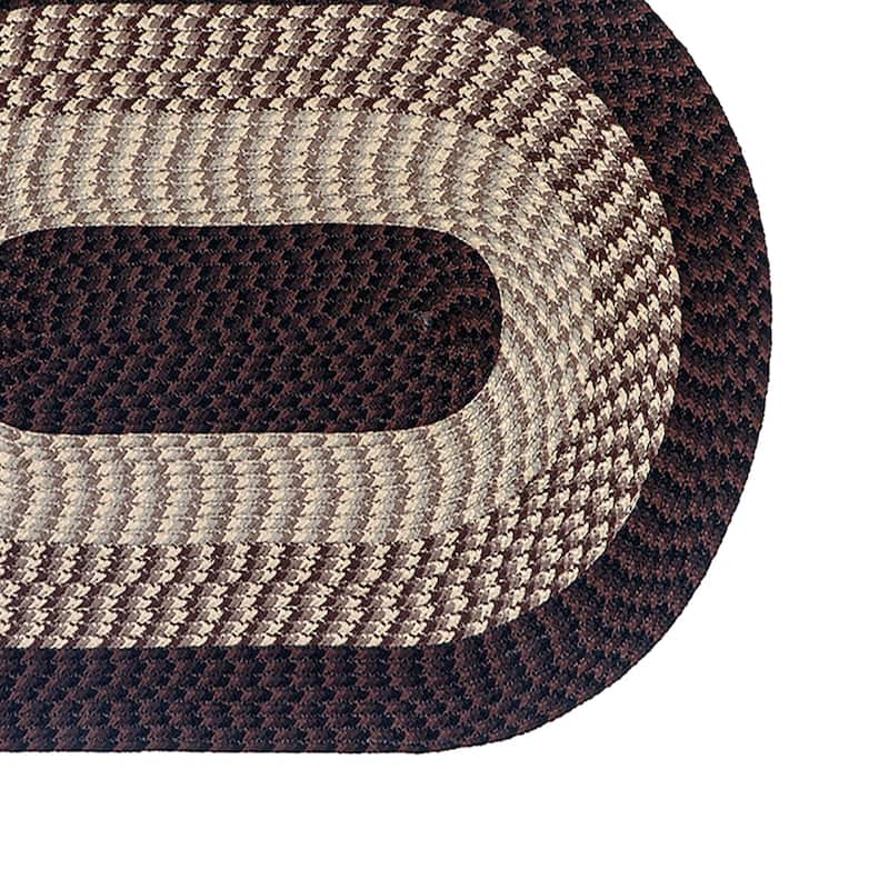 Better Trends Alpine Braid 100% Polypropylene Stain-resistant & Double-Sided Reversible Durable Indoor Area Utility Rug