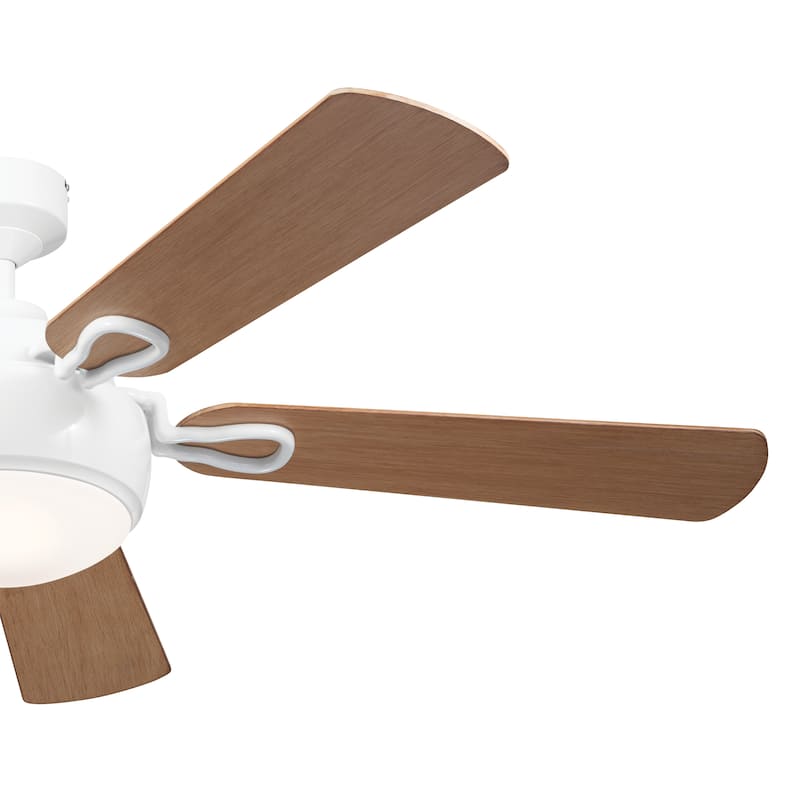 Kichler Lighting Humble 60 inch Integrated LED Indoor White Ceiling Fan