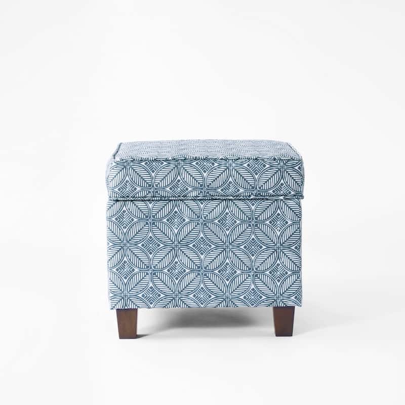 Carson Carrington Birkerod Square Lift-off Storage Ottoman