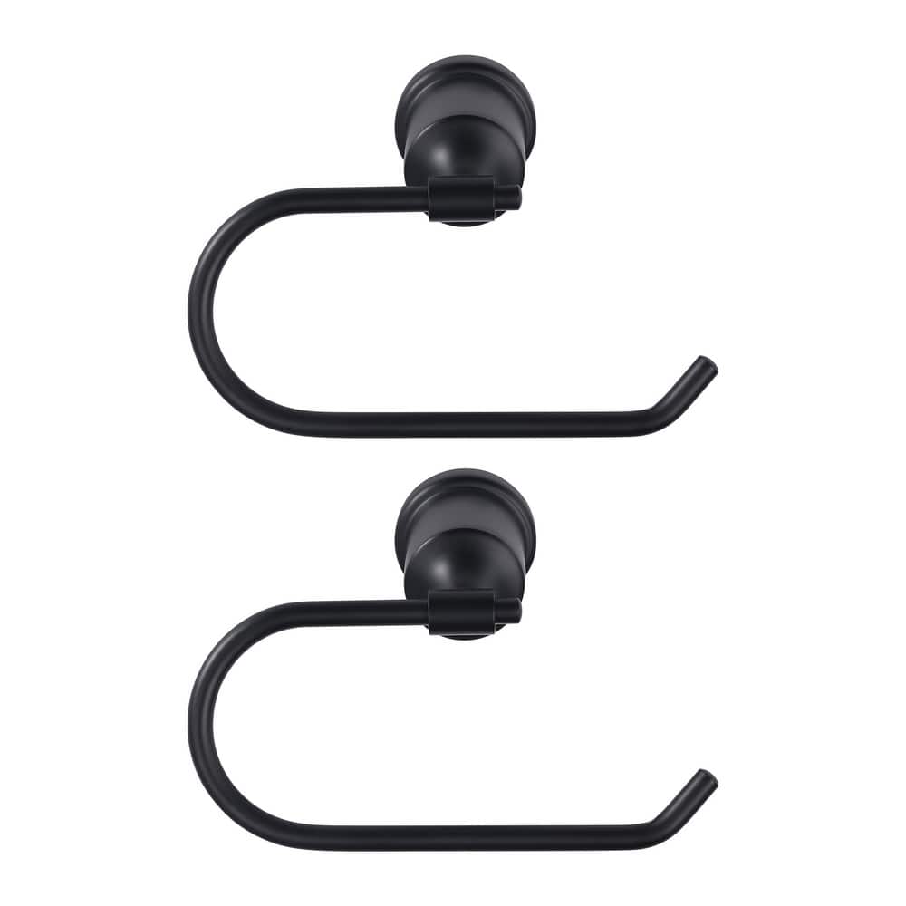 WOWOW Wall-Mounted Stainless Steel Bathroom Toilet Paper Holder