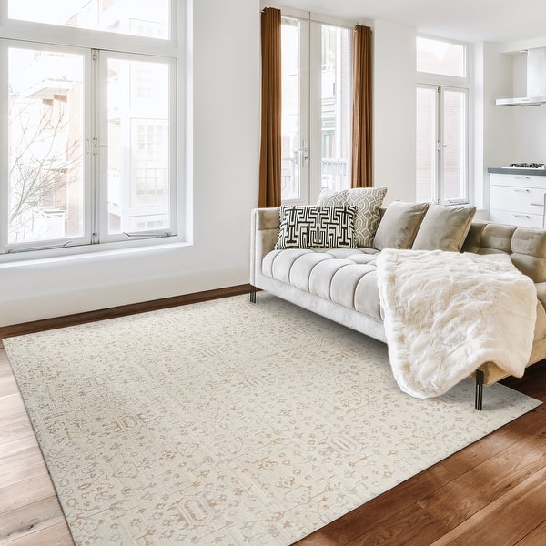 Gertmenian Sydney Light Toned Cream Ivory Moroccan Bohemian Soft