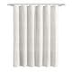 preview thumbnail 3 of 16, Lush Decor Hygge Modern Arrow Linen Look Shower Curtain Single