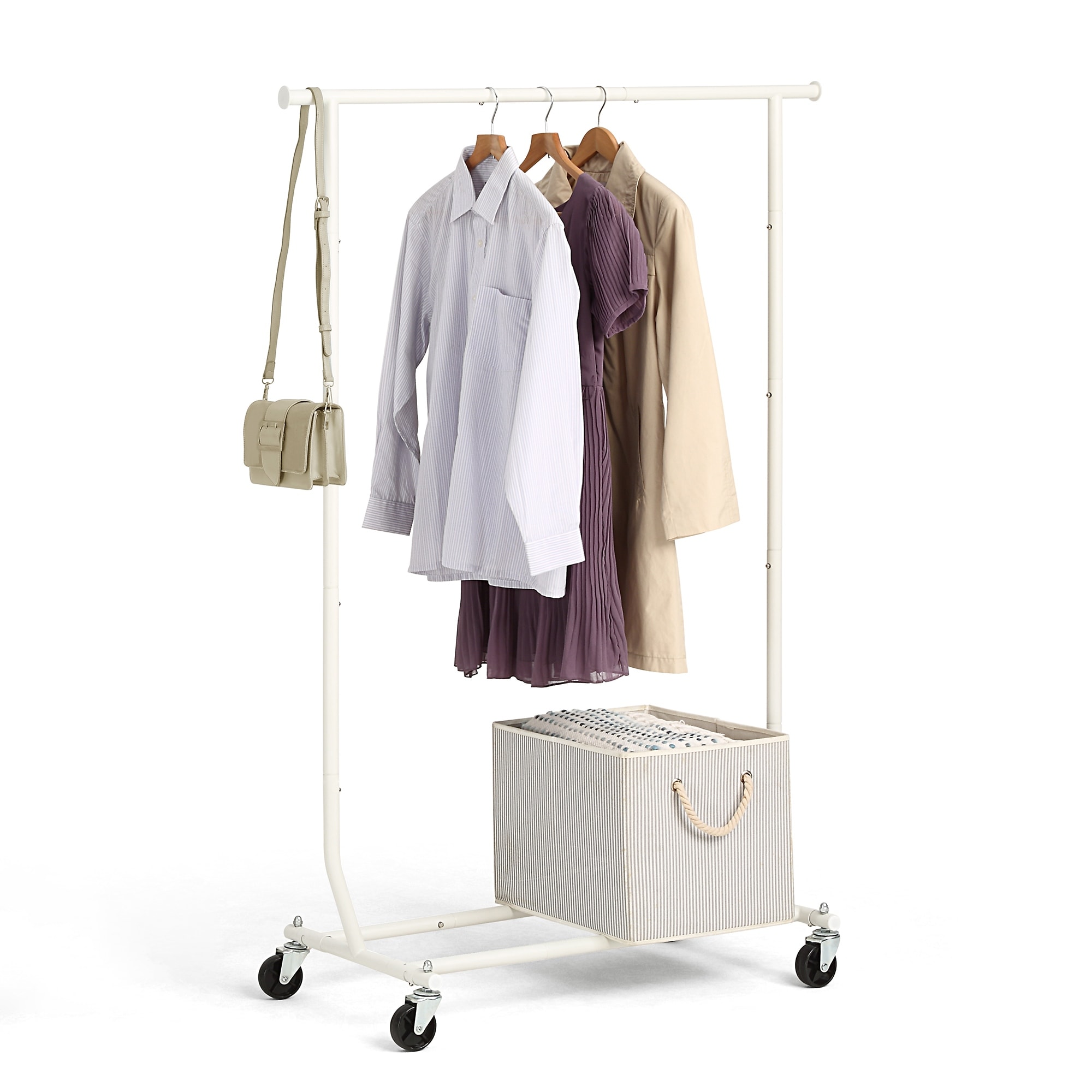 Heavy Duty Rolling Garment Rack