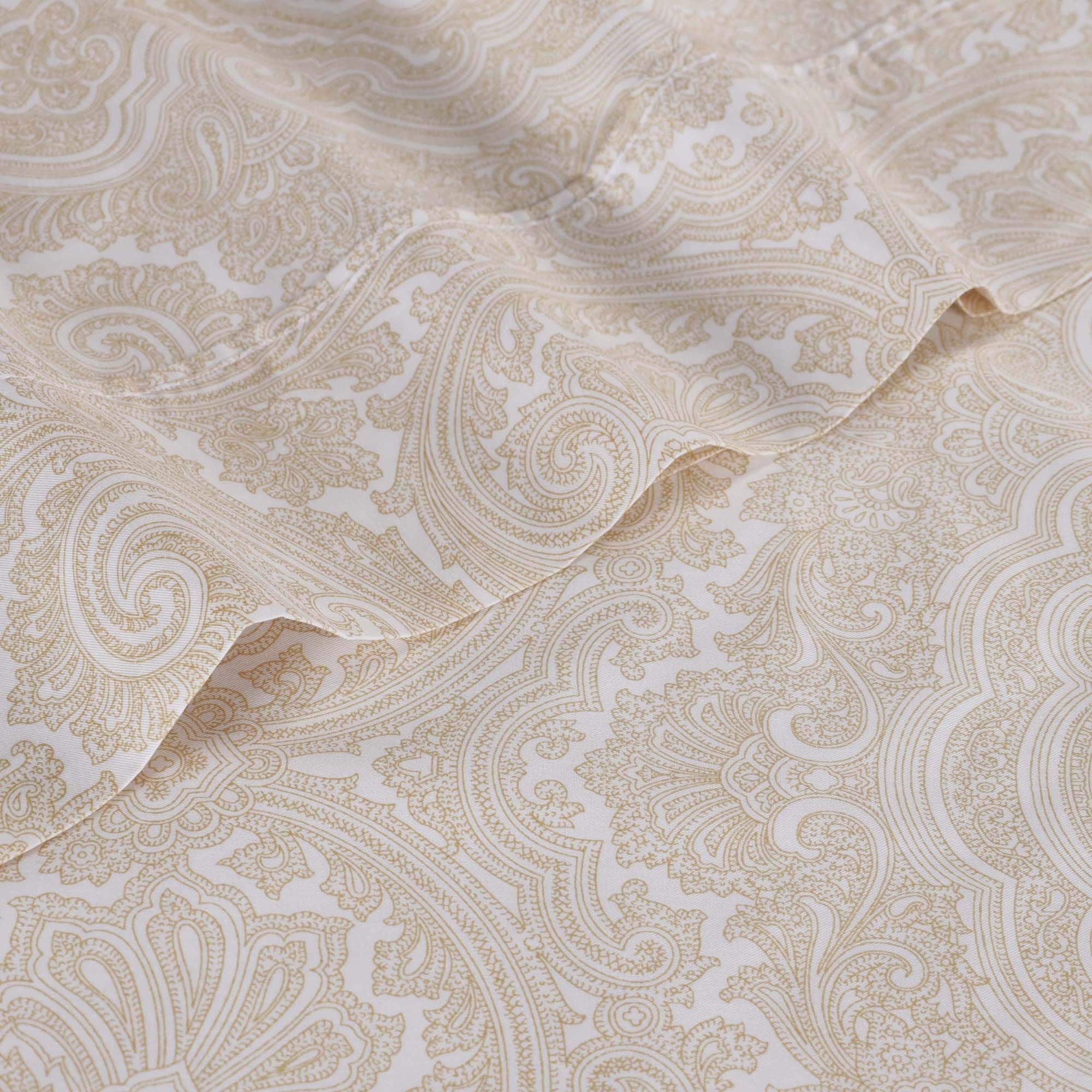 Superior Italian Paisley Cotton Blend 600 Thread Count Bed - Picture 24 of 45