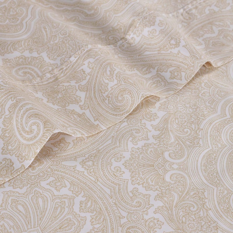 Superior Italian Paisley Cotton Blend 600 Thread Count Bed Sheet Set