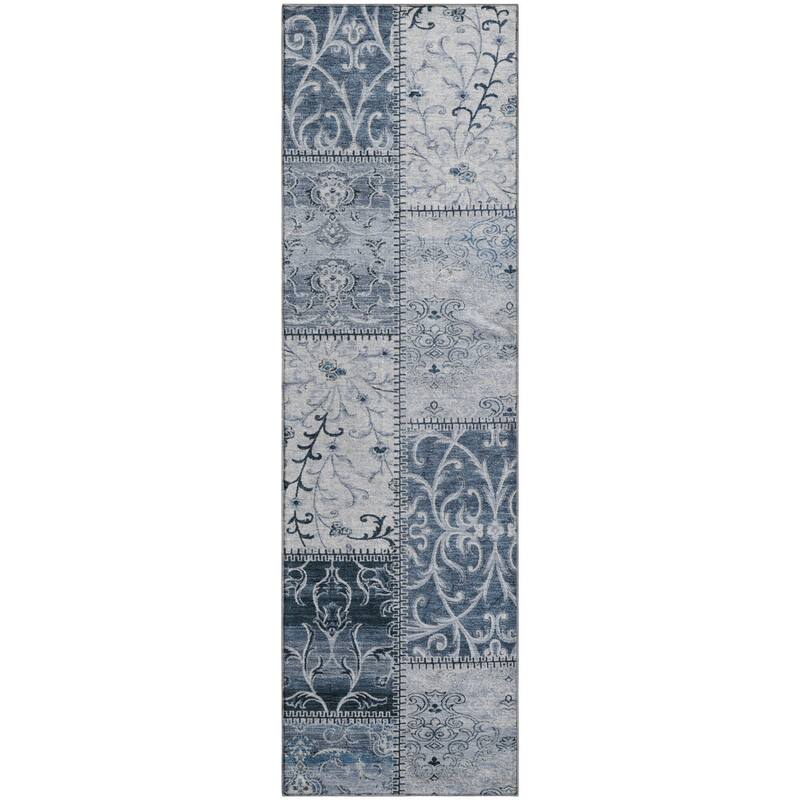 Premium Washable Super Soft Moroccan Boho Patchwork Mayfield Rug
