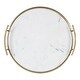 preview thumbnail 40 of 44, Kate and Laurel Marbury Round Metal Tray