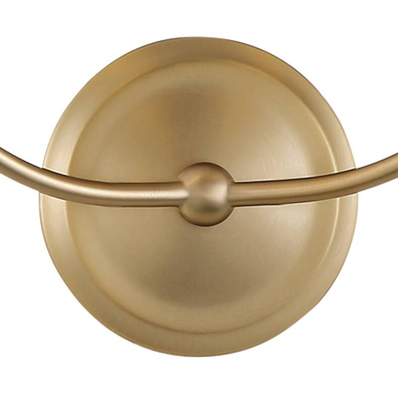 Libby Langdon for Crystorama Sylvan 2-light Vibrant Gold Wall Sconce - 15.5'' W x 15.87'' H x 7'' D