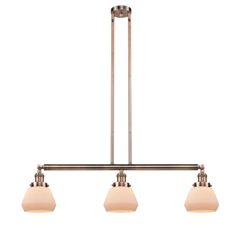 Innovations Lighting Fulton 3 Light 39" Wide Linear Chandelier