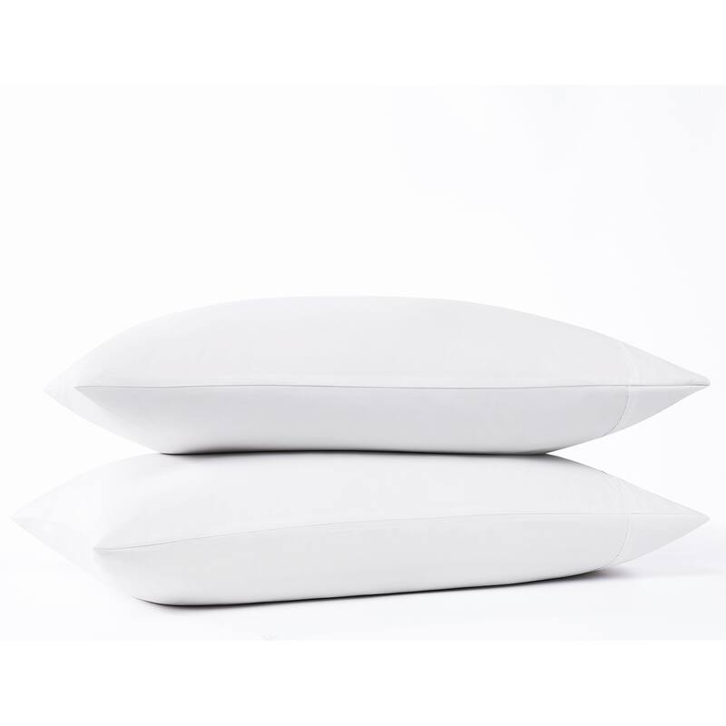 Vince Camuto 1200TC Cotton Blend Cooling Pillowcase Pair - King - White
