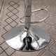 preview thumbnail 14 of 75, Roundhill Furniture Ellston Upholstered Adjustable Swivel Barstools, Set of 2