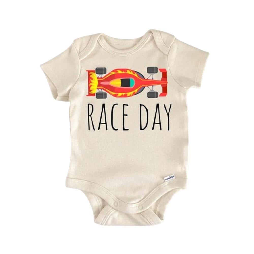Racing Race Car Racer - Baby Boy Girl Clothes Infant Bodysuit Funny Cute Newborn