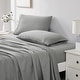 preview thumbnail 28 of 101, Vilano 21-inch Extra Deep Pocket 4-Piece Bed Sheet Set with Pleated Hem