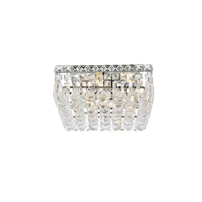 Somette Lausanne 4-light 12-inch Flush-Mount Chandelier - 12 Inch