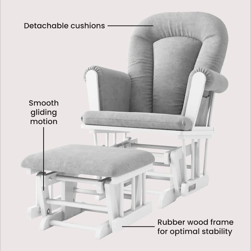 Child Craft Tranquil Glider Rocker and Ottoman Set