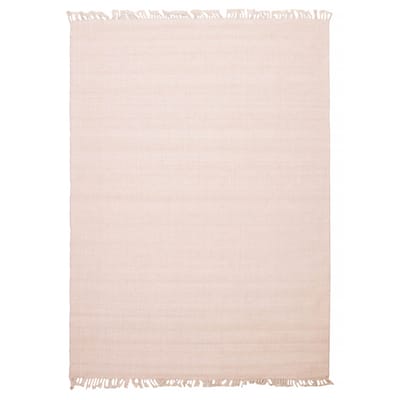 ECARPETGALLERY Braid weave Sienna Beige, Pink Wool Rug - 8'9 x 11'10