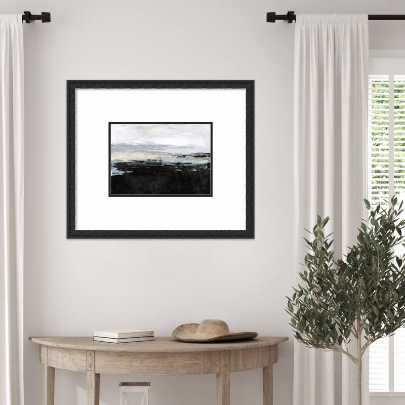 Silence Is Bliss by Julia Contacessi Wood Framed Wall Art Print