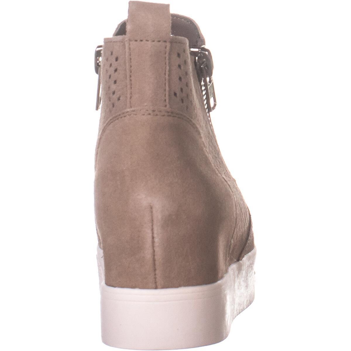 steve madden wedge sneaker taupe