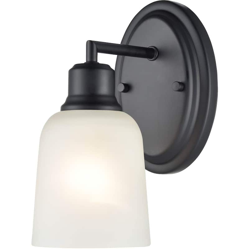 Millennium Lighting Amberle 10" Tall Bathroom Sconce - Matte Black