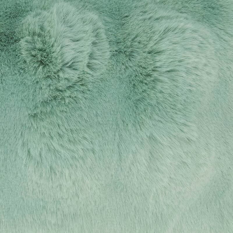 Plush Faux Fur Throw Pillow - Ultra-Soft Textured Accent for Sofa, Bed & Cozy Layered Styling