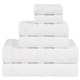 preview thumbnail 38 of 43, American Soft Linen Salem Bath Towel Set, 6 Piece Towels for Bathroom Large 100% Cotton 2 Bath Towels 2 Hand Towels 2 Washcloths White