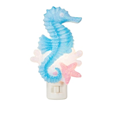 Novelty Lights LED Seahorse Starfish Spring Summer Night Light with Swivel Plug